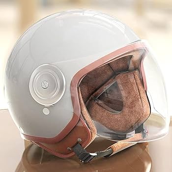 Amazon | ヴィンテージベスパハーフヘルメットオートバイドイツ